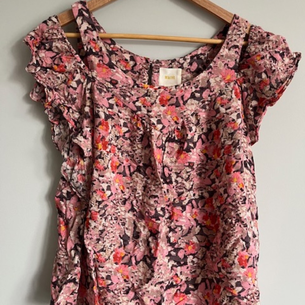 Maeve floral blouse